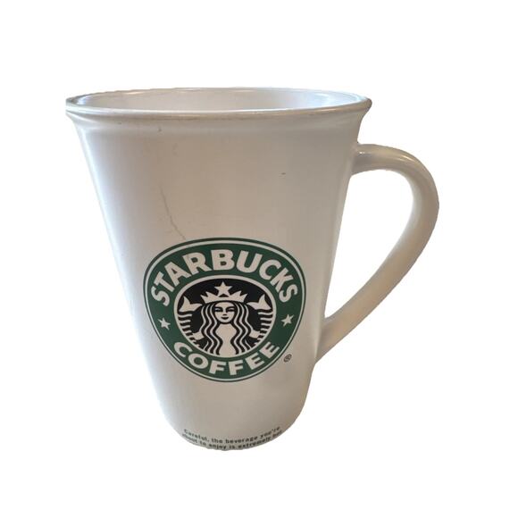 Starbucks Siren Logo 12oz Reusable/Write On Ceramic Coffee Mug 2006 - Picture 2 of 4